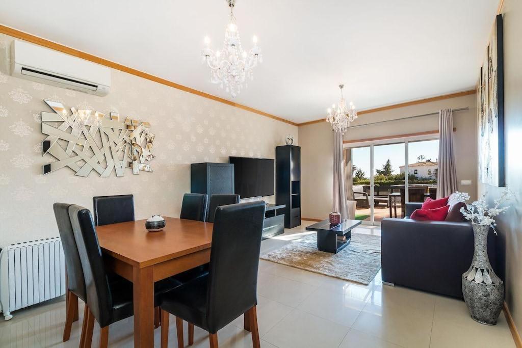 Fantastic Townhouse With Pool And Sea Views Villa Albufeira Bagian luar foto